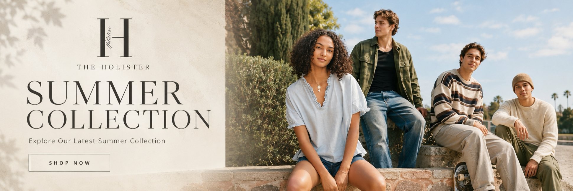The Holister — Summer Collection. Shop now.
